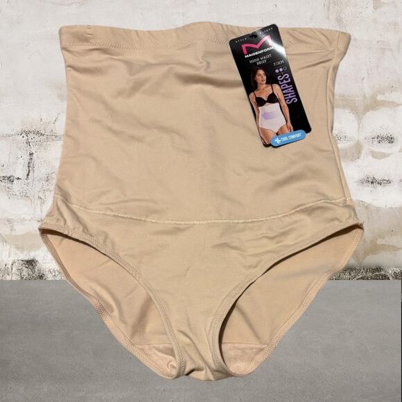 Maidenform NWT Women's High-Waisted Shapewear Underwear Size Large - Picture 3 of 9